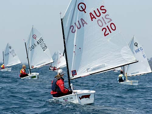 Jess Davies 01 -  Optimist Pacific Rim Open Championships. © Jeff Crow/ Sport the Library http://www.sportlibrary.com.au